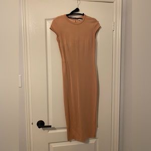 H&M trend dress- Size 8 - Beize - Bodycon style
